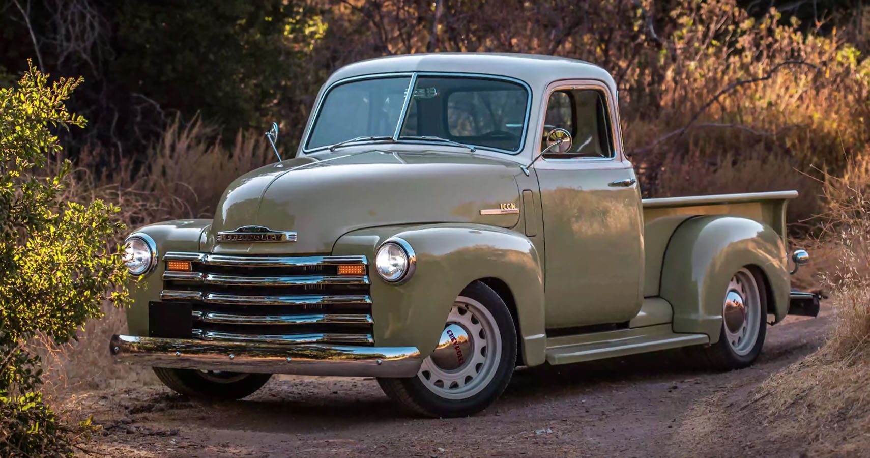 Icon 4x4 Unveils TR 10 Old School Edition Chevy 3100 Restomod