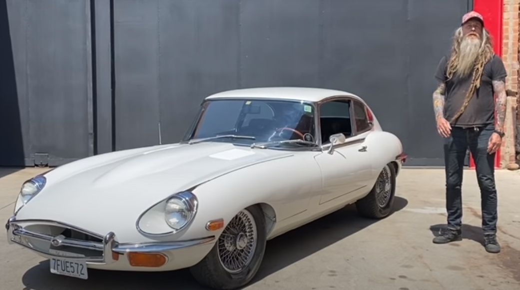 Magnus Walker showcases a 1969 E-Type Jaguar 2+2