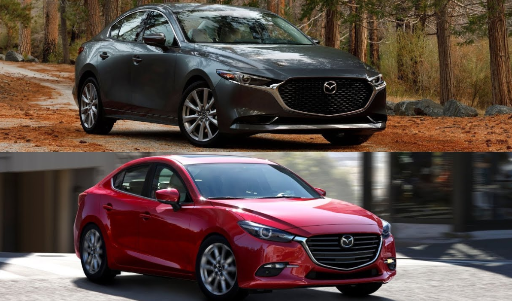 The Mazda 6, pictured above, and the Mazda 3, pictured below.