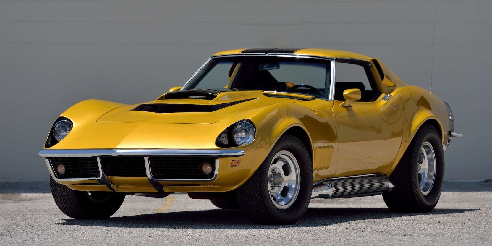 Phase III GT Corvette Baldwin-Motion (Yellow) - front