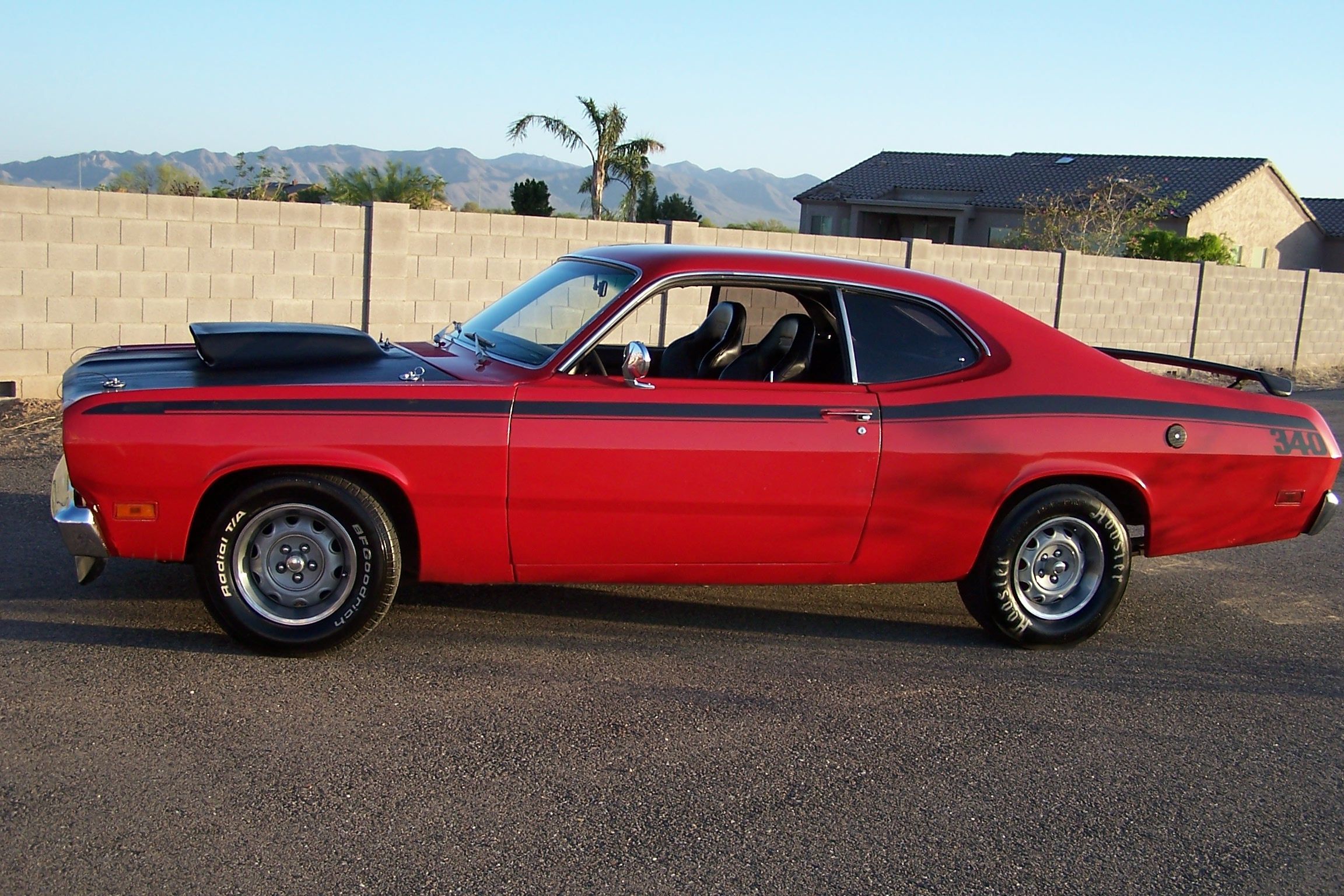 Plymouth Duster red