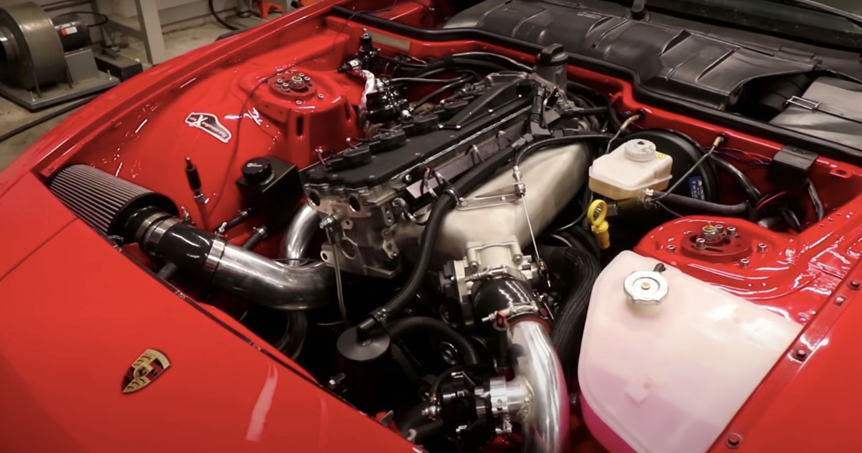 Watch A VW-Swapped Porsche 944 Crack 450 HP On The Dyno