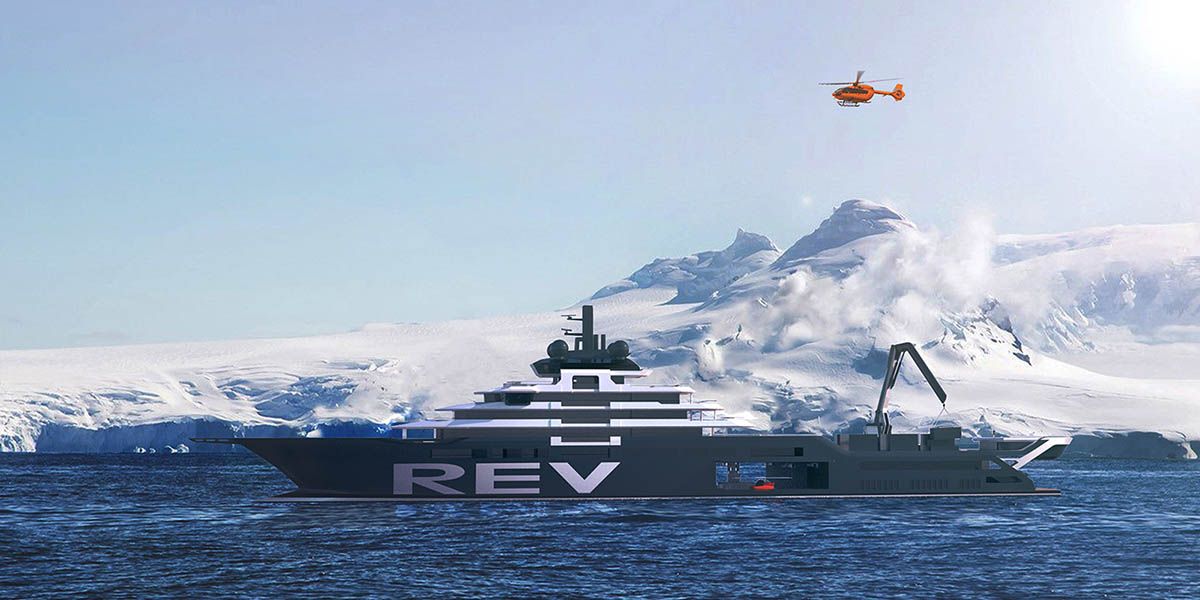 The World’s Largest Yacht Is Now The Rev Ocean And Stands At 600-Feet In Length