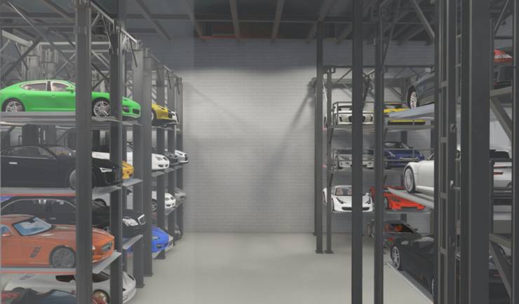 Smoking Tire Previews The World S Coolest Parking Lot For Collectibles