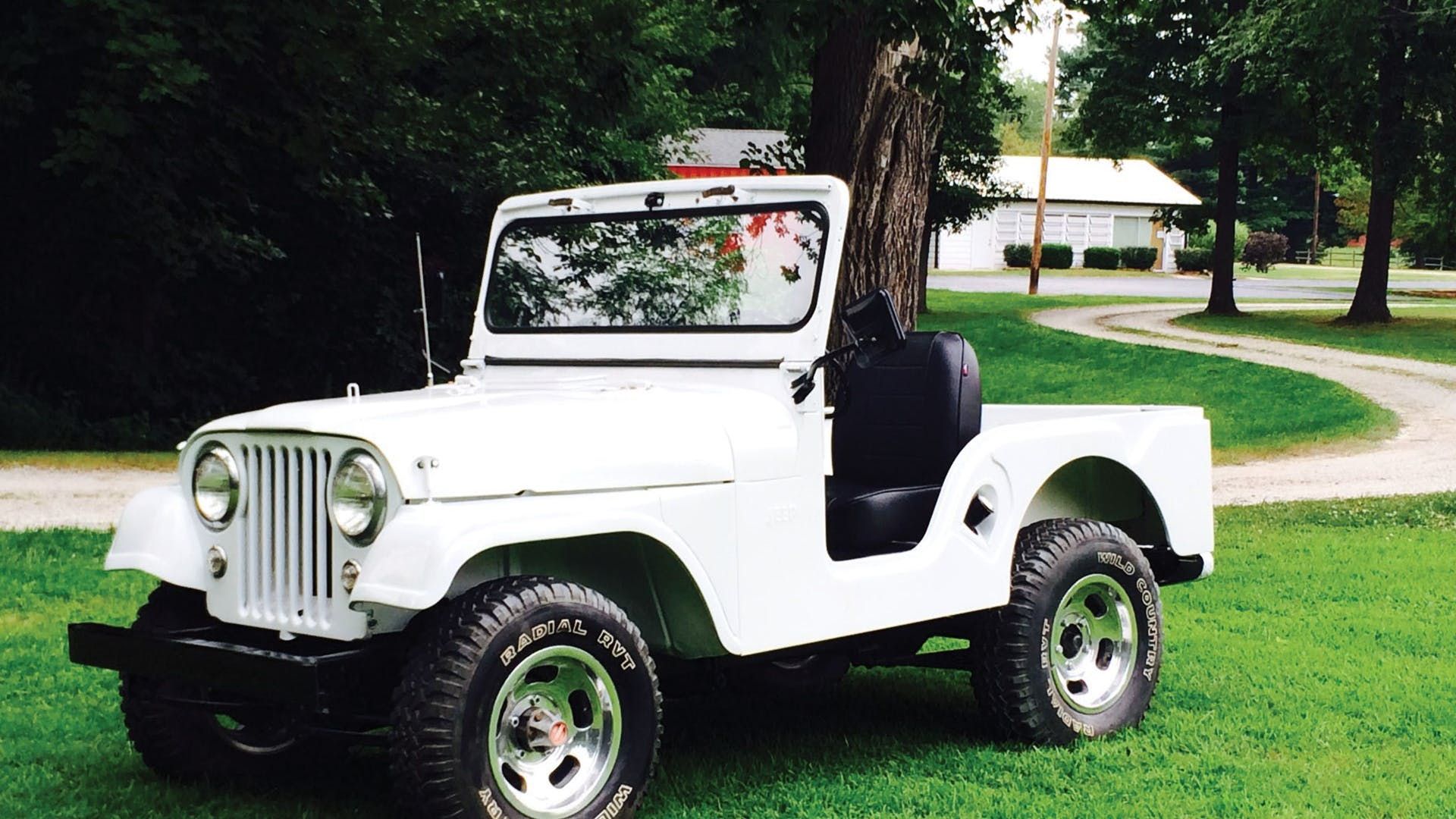 Willys Jeep white