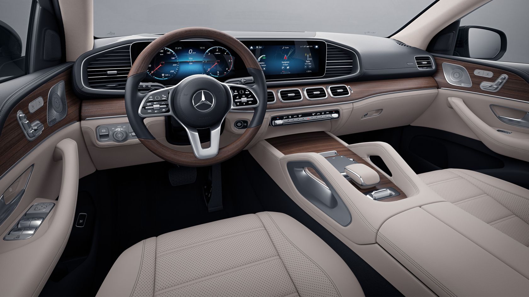 2021 Mercedes GLE interior