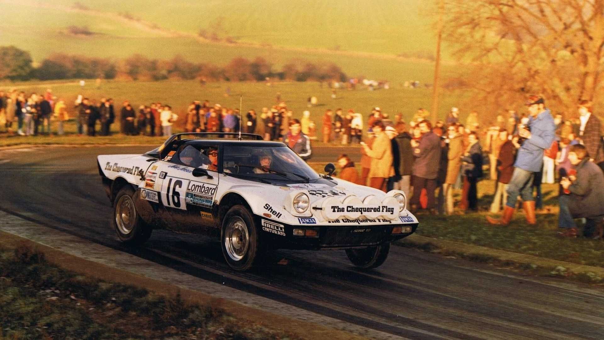 Lancia Stratos HF Rally Car