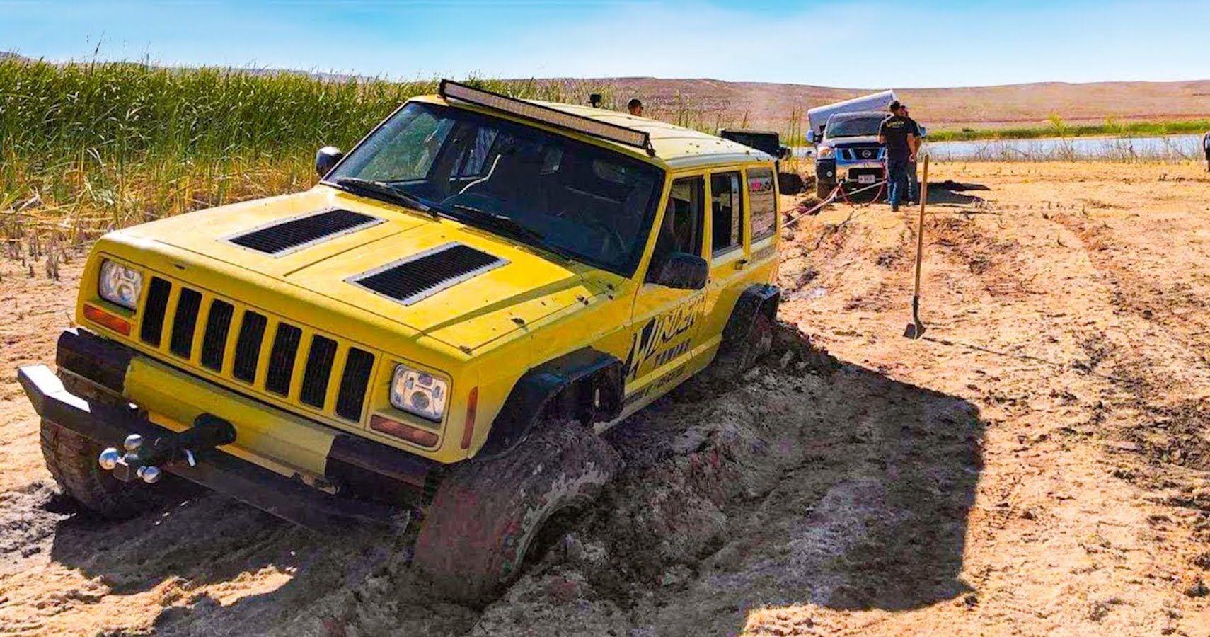 Matt’s Off Road Recovery stuck Jeep