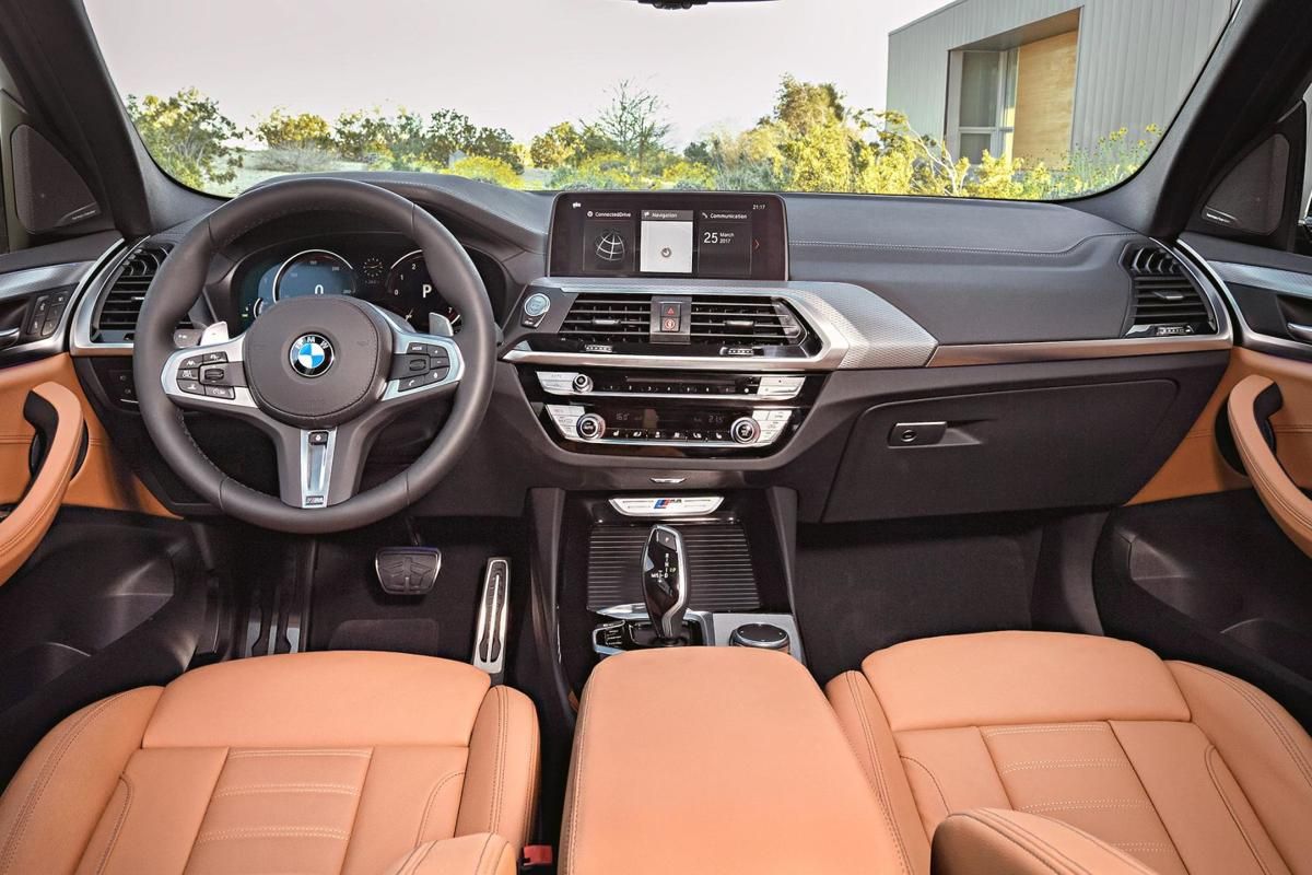 2021 BMW X3 interior