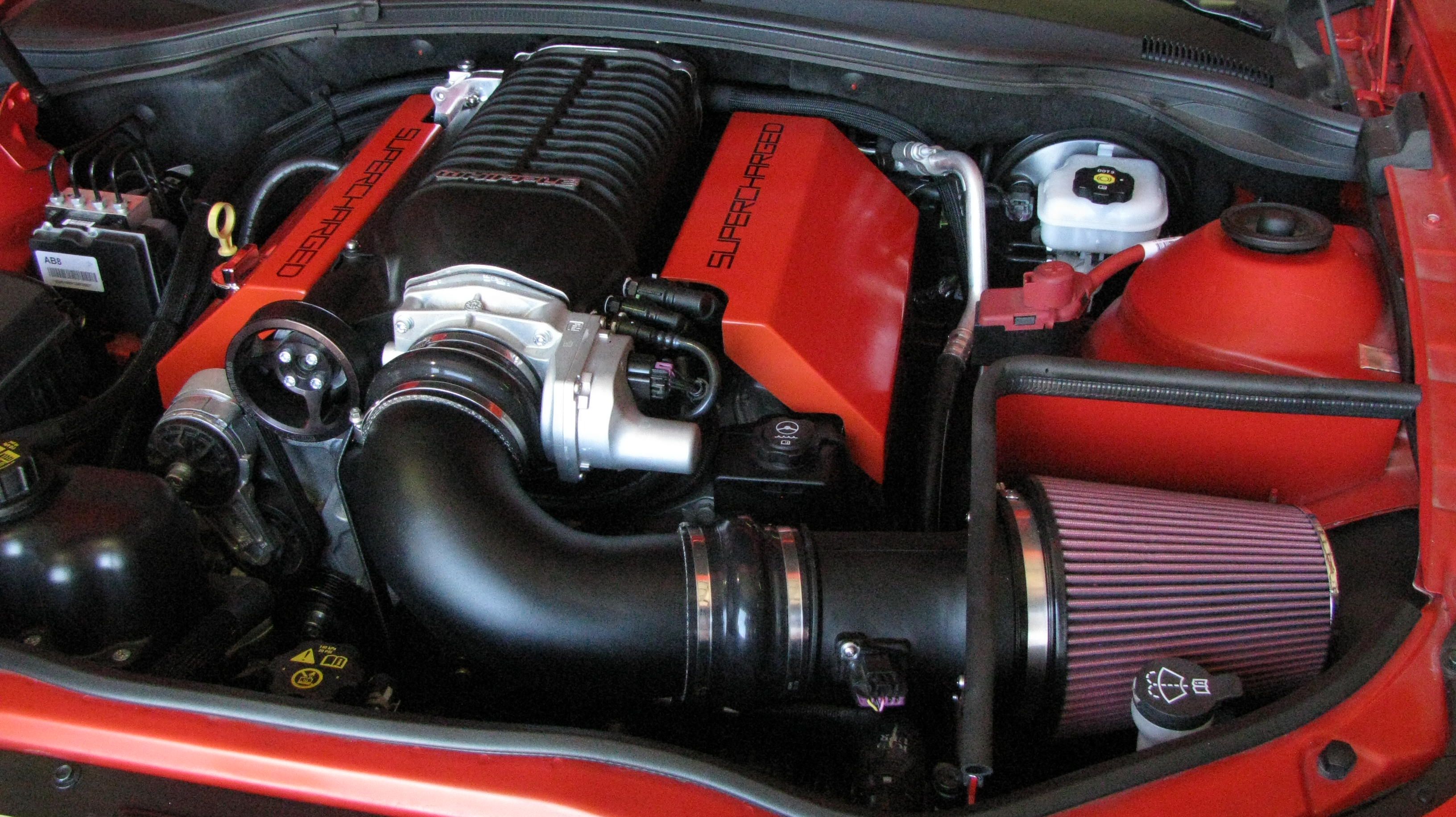 supercharged ls engine cover