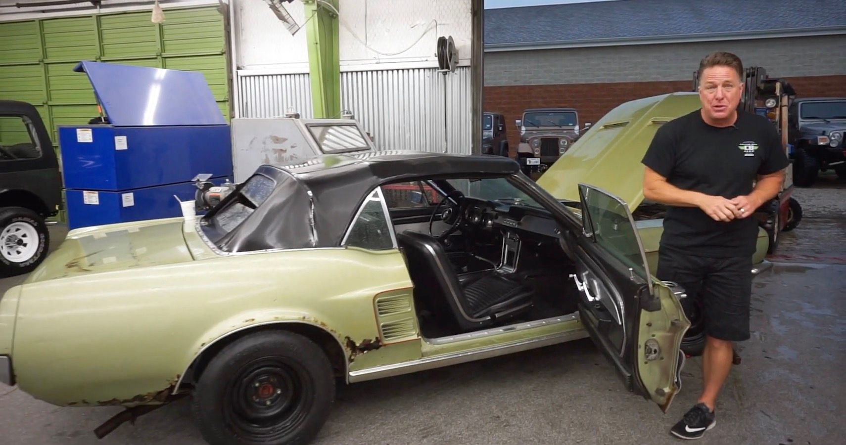 Watch Dennis Collins Showcase A Rare 1967 Mustang Convertible With ...