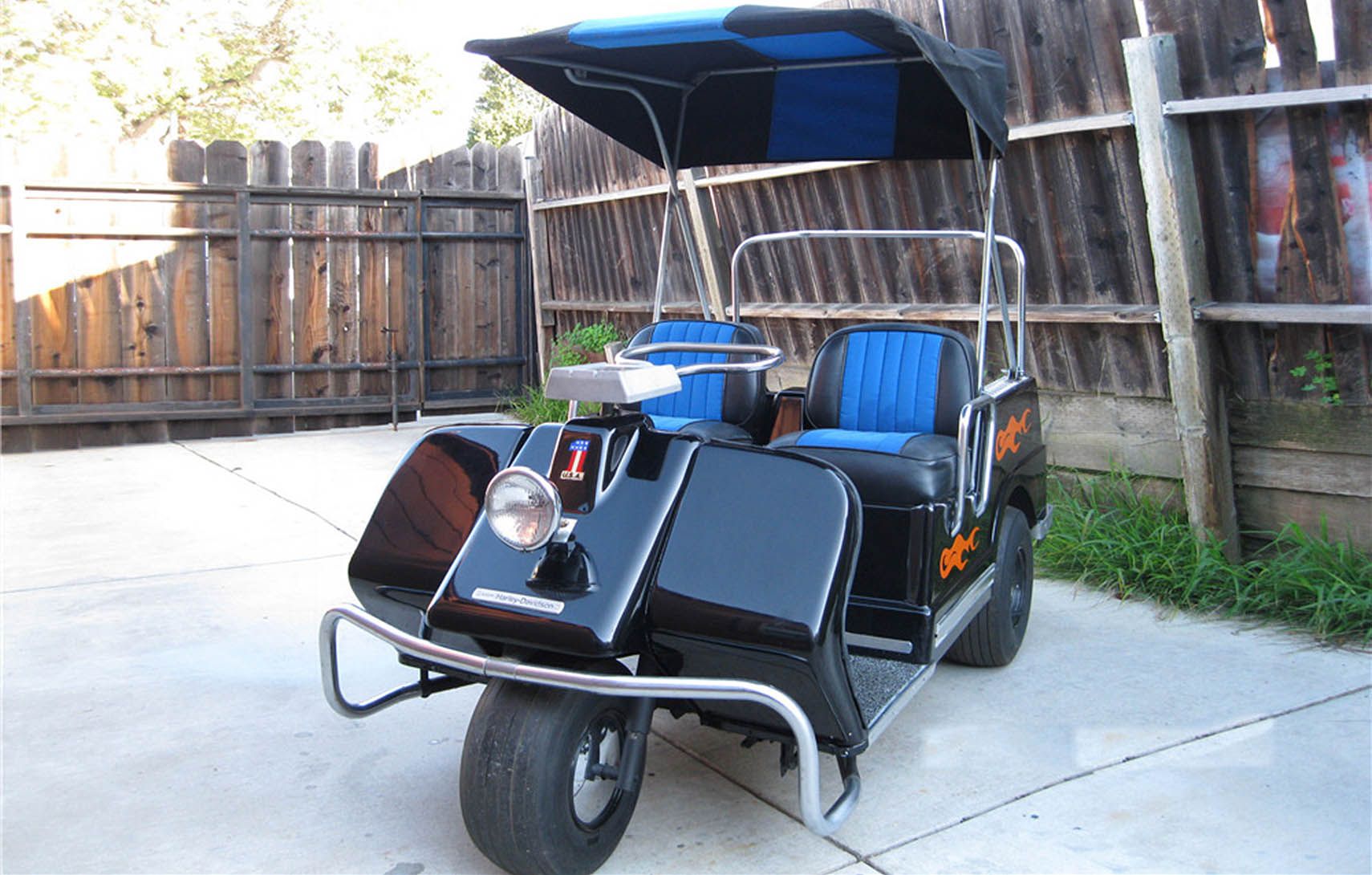 In 1982, The Harley-Davidson Golf Cart Division Was Sold Off To Columbia Parcar