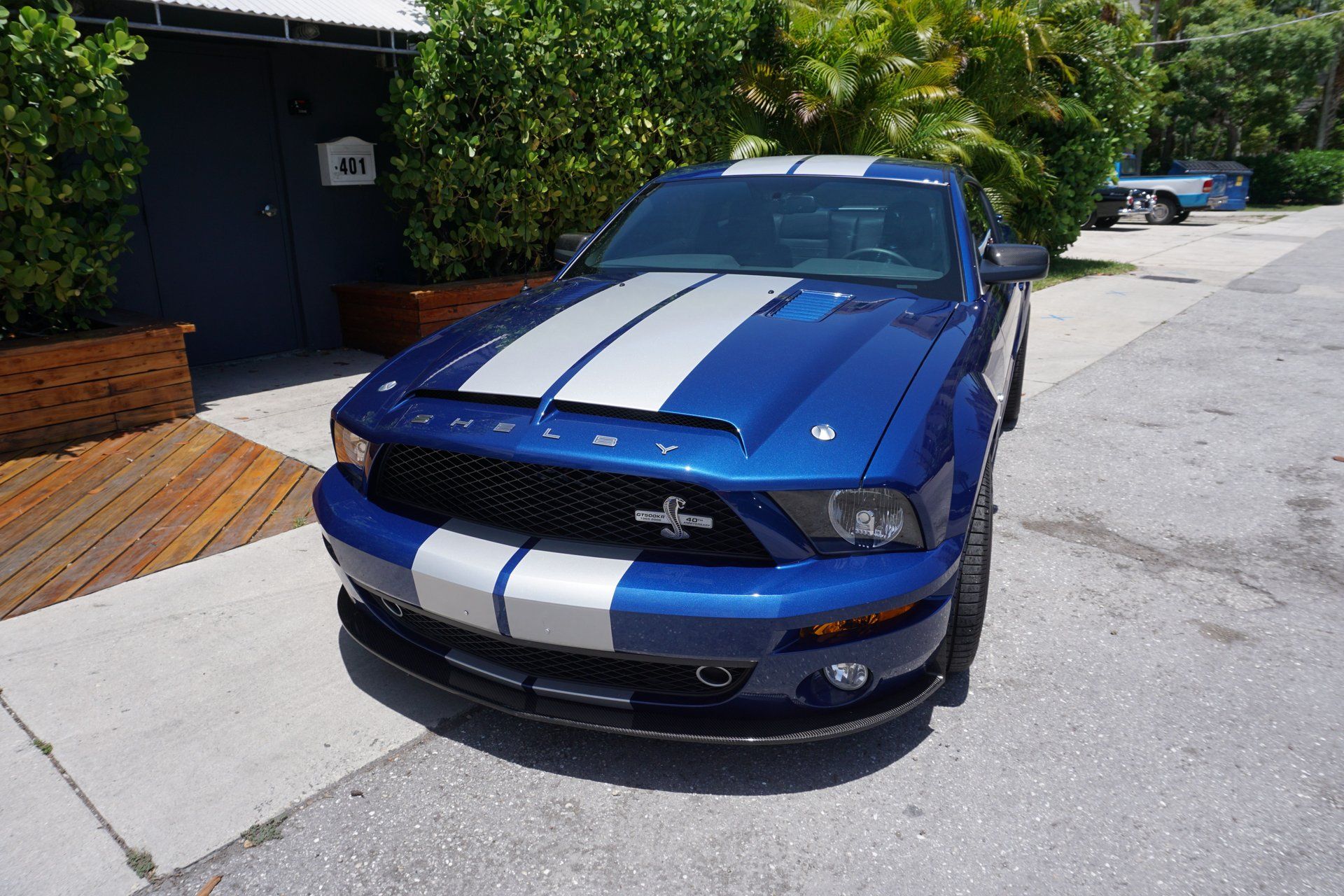 2008 Ford Shelby GT500KR blue