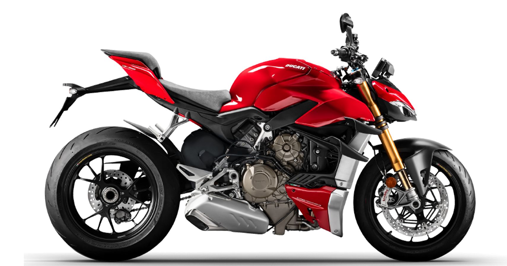2021 Ducati Streetfighter V4 S red