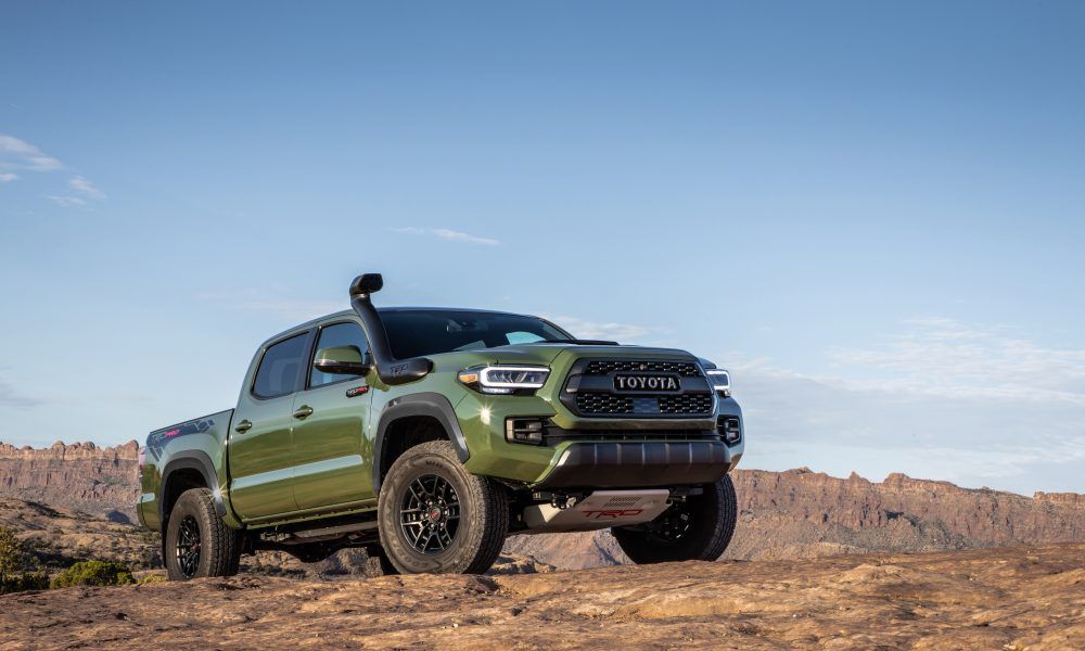 2020 Toyota Tacoma TRD Pro in action