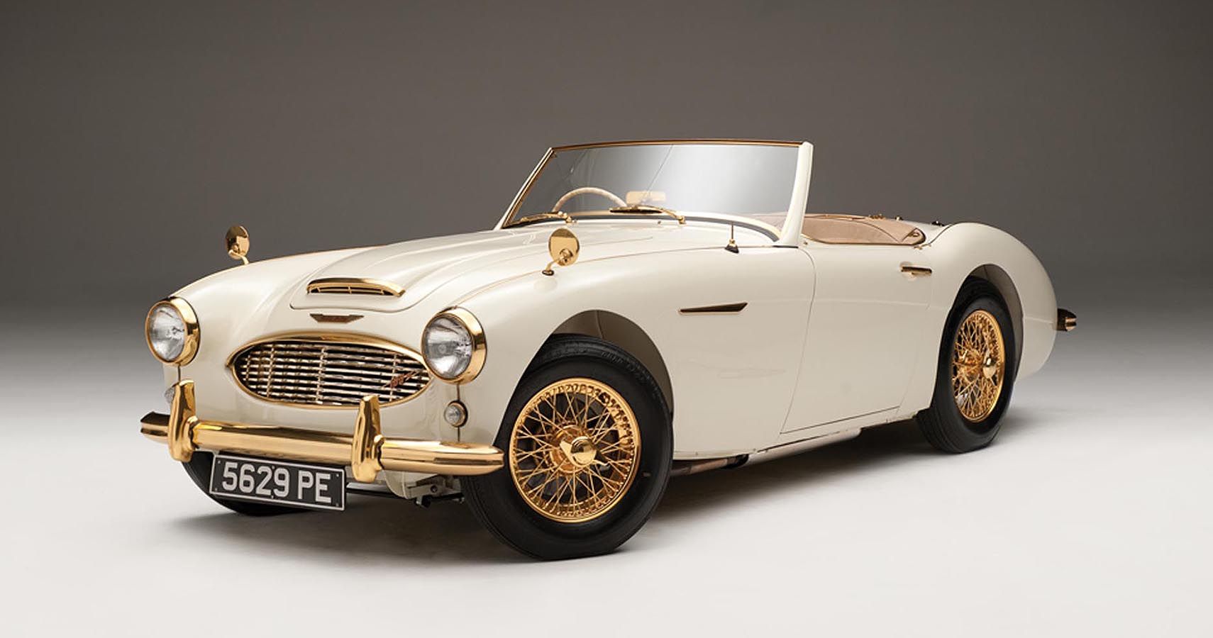 Known As “Goldie”, This Austin-Healey Was A Single-Made Non-Production Car That Came With The Most Sumptuous Luxury The Time Could Offer Back Then, And Later Painstakingly Restored To Its Former Glory By Dennis Collins Himself