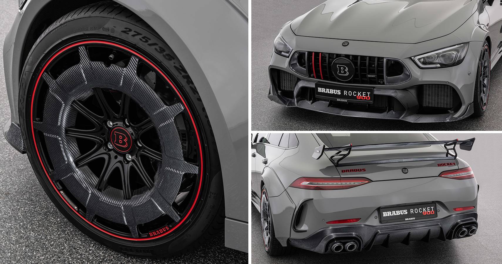 Brabus Upgrades The Mercedes Amg Gt 63 S Into A Limited Edition Rocket 900 One Of Ten
