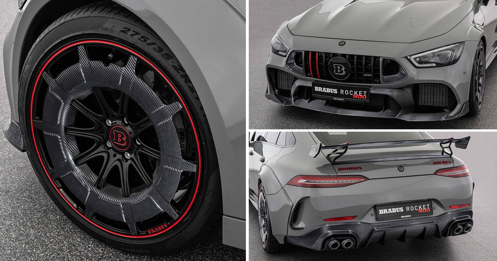 Brabus Upgrades The Mercedes Amg Gt 63 S Into A Limited Edition Rocket 900 One Of Ten Brabus Upgrades The Mercedes Amg Gt 63 S Into A Limited Edition Rocket 900 One Of Ten