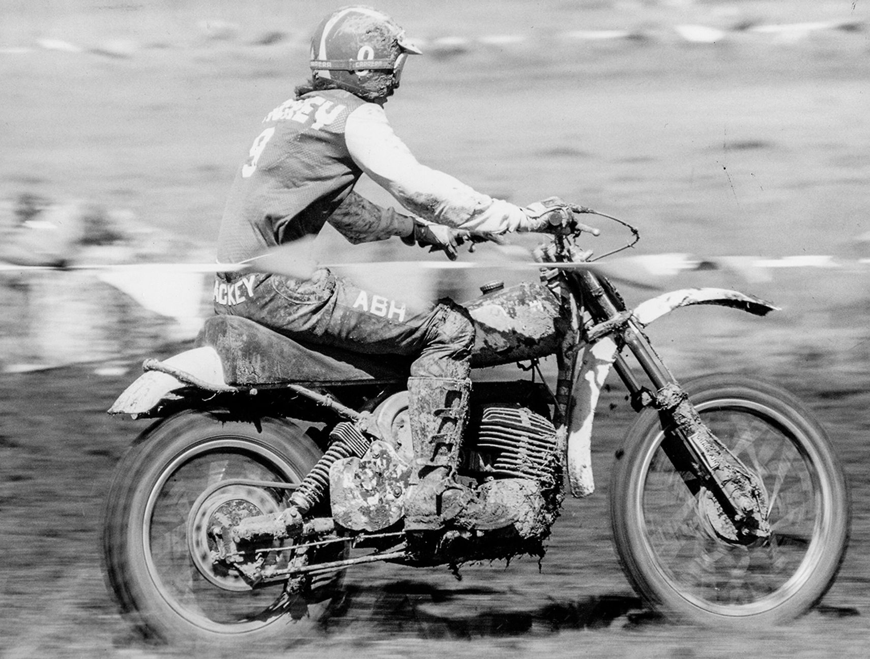 The Very First AMA Motocross Was Won By Brad Lackey, Riding A Kawasaki 500cc Motocross Bike