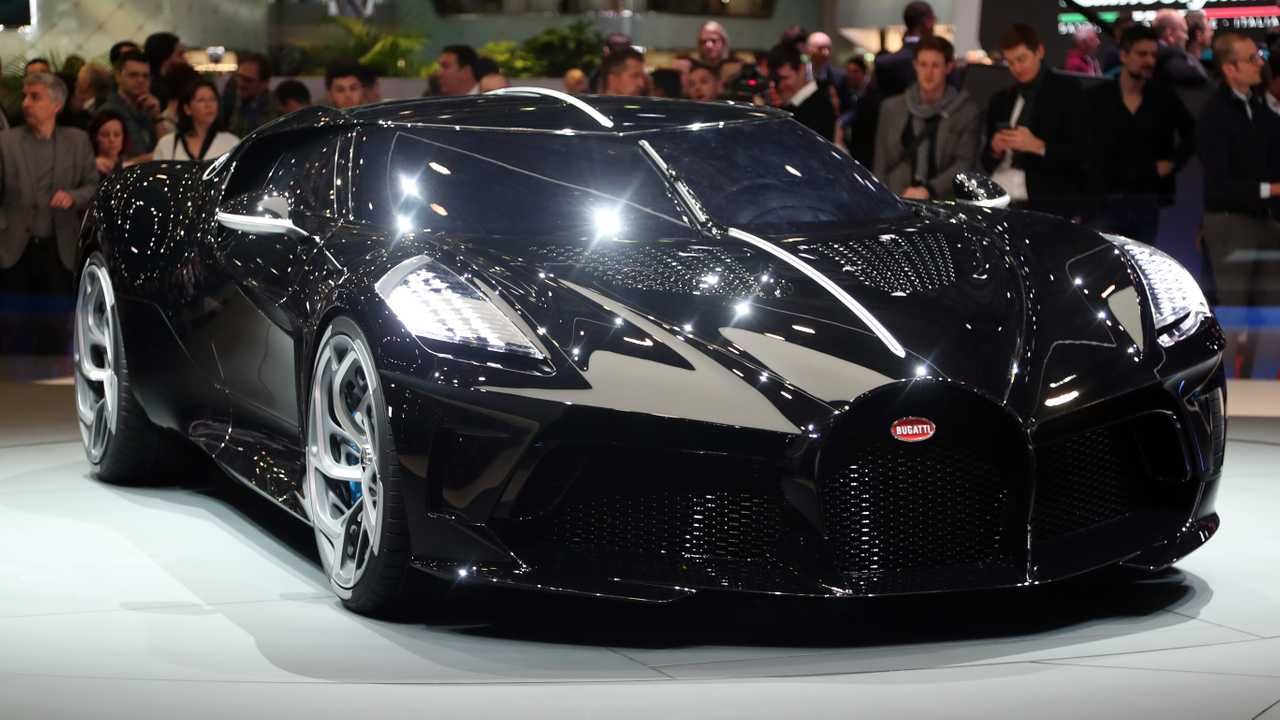the launch of the Bugatti La Voiture Noire.
