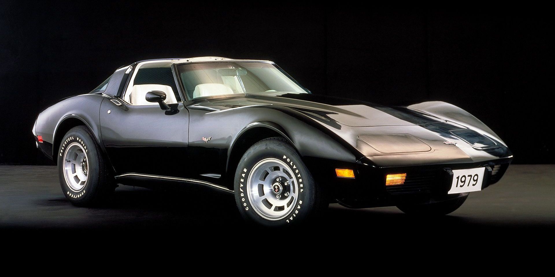 Black 1979 C3 Corvette
