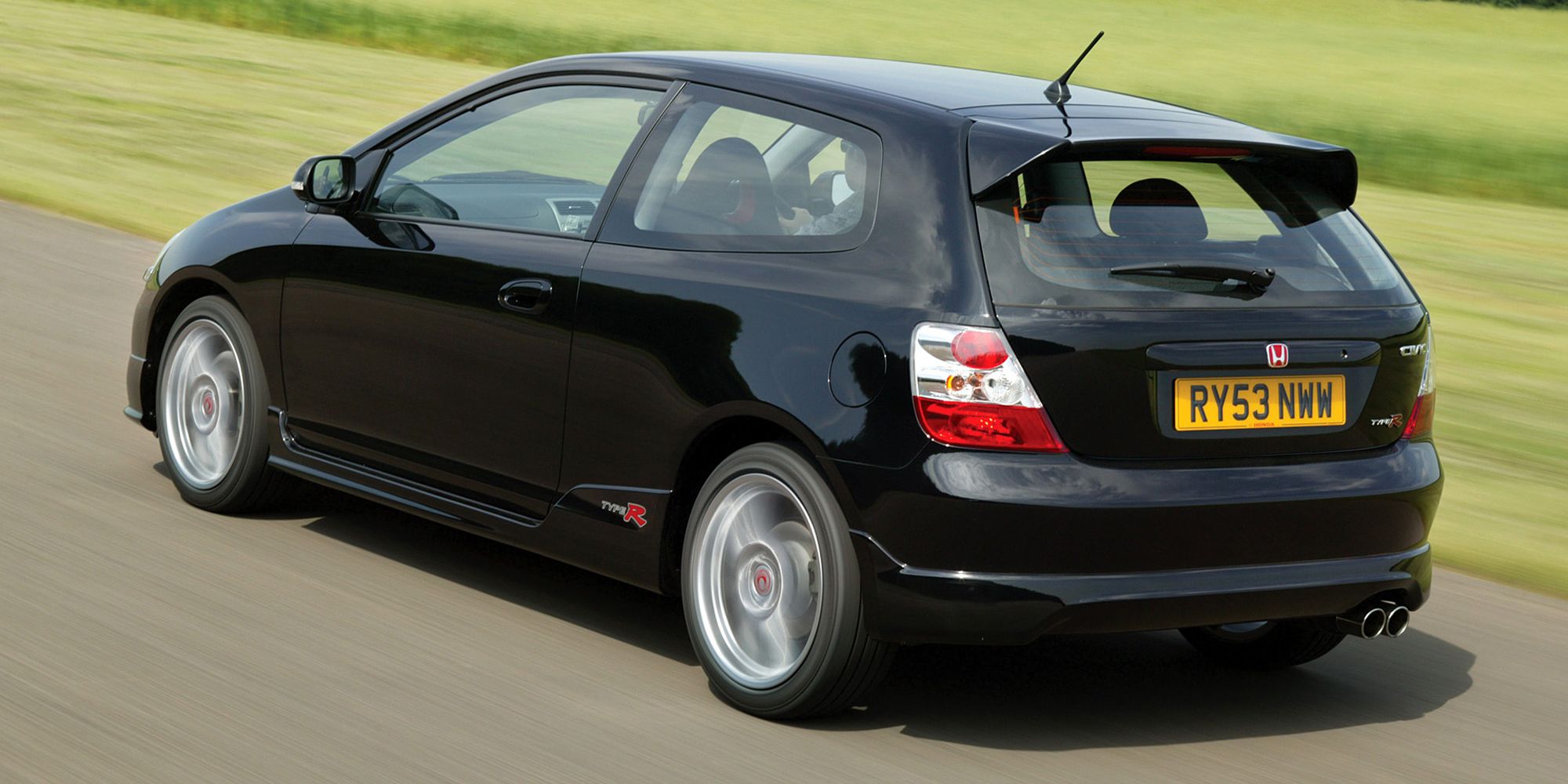 The rear of the EP3 Civic Type R 