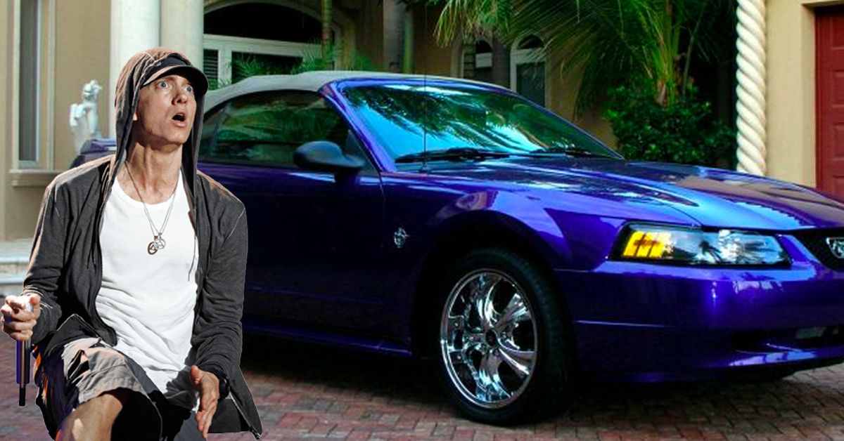 Eminems Mustang Ford Purple Pills