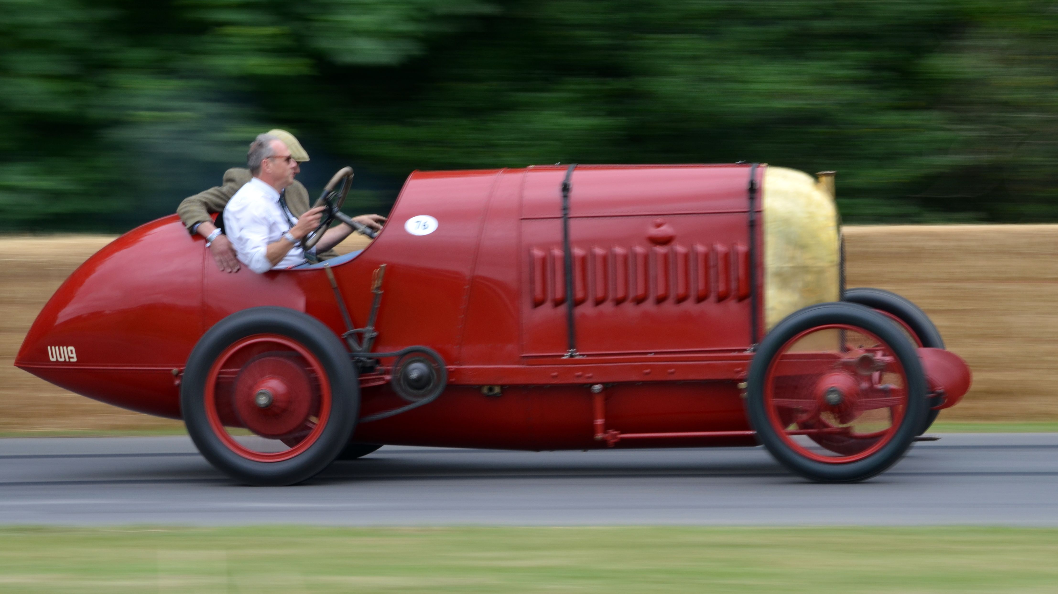 Fiat S76 On Track