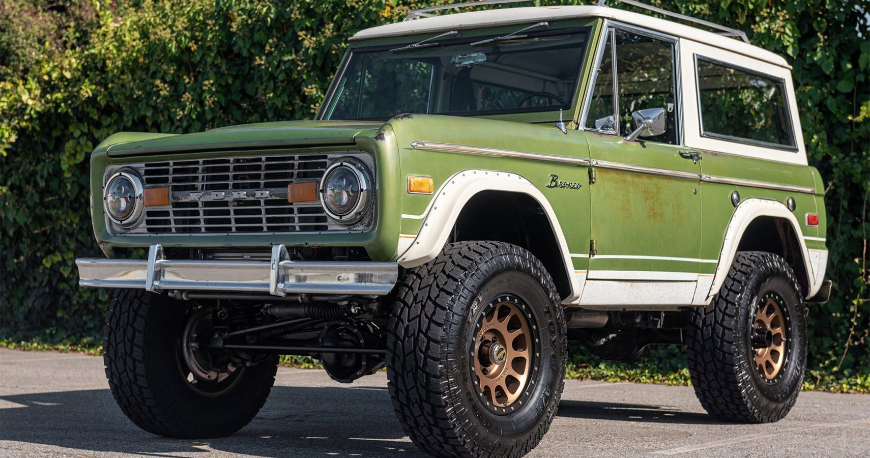 Rusty Ford Bronco Gets Coyote Crate Engine And All The Off-Road Goodies