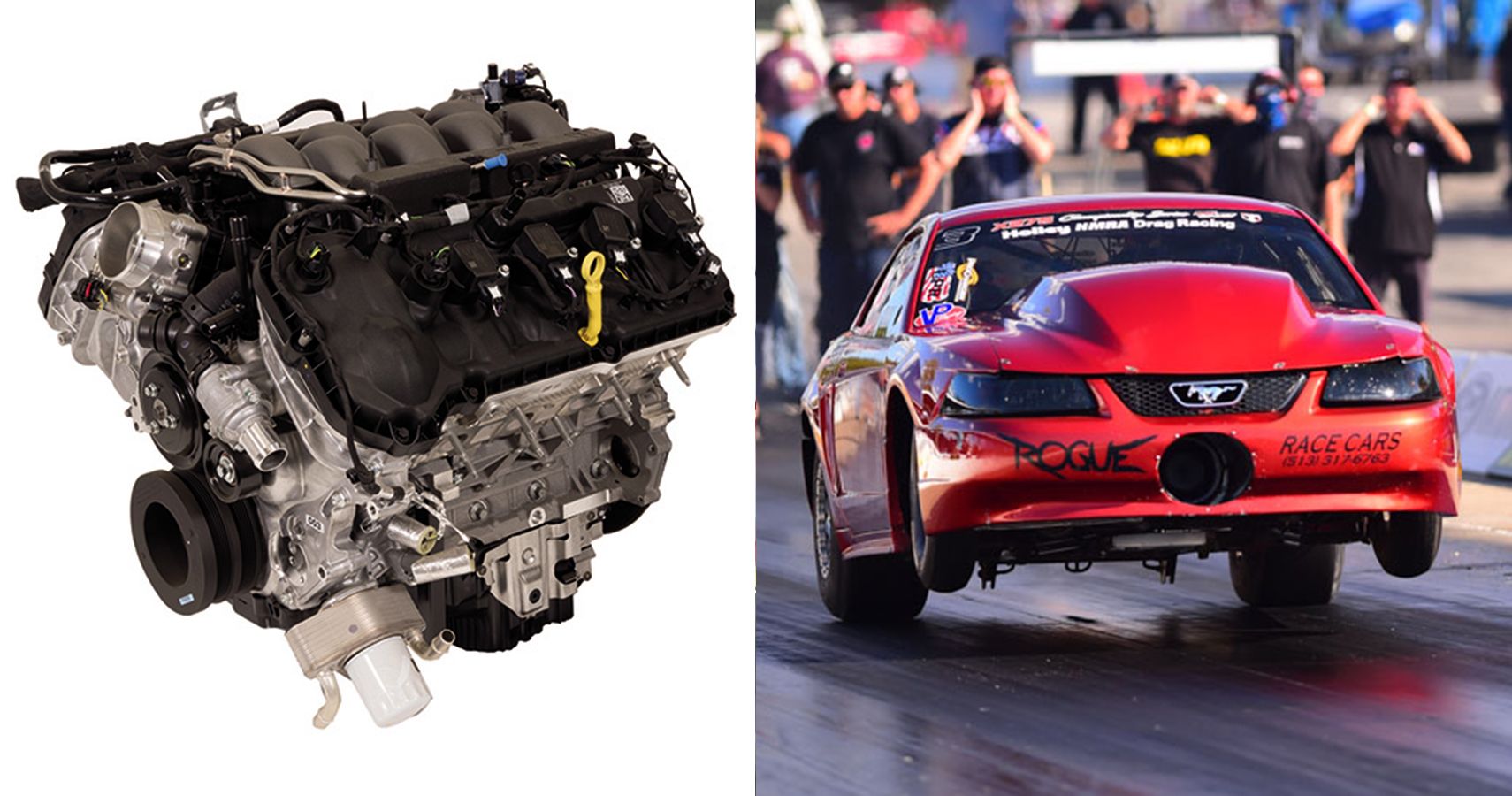 Third-gen 5.0-liter Coyote Stock Sealed Engine and Mustang Coyote