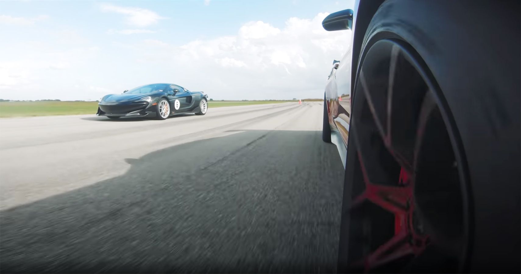Watch The Hennessey Exorcist Leave A Tuned McLaren 600LT In The Dust