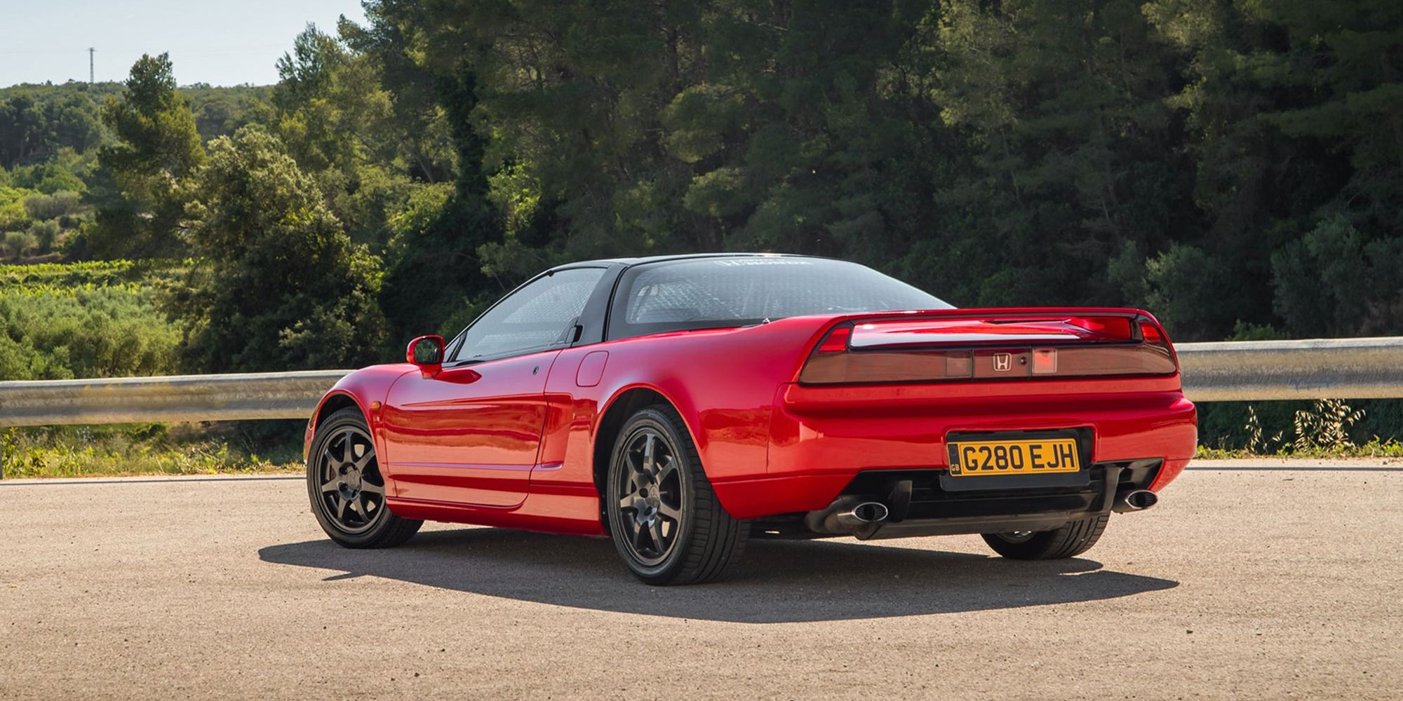 The rear of the NA1 NSX