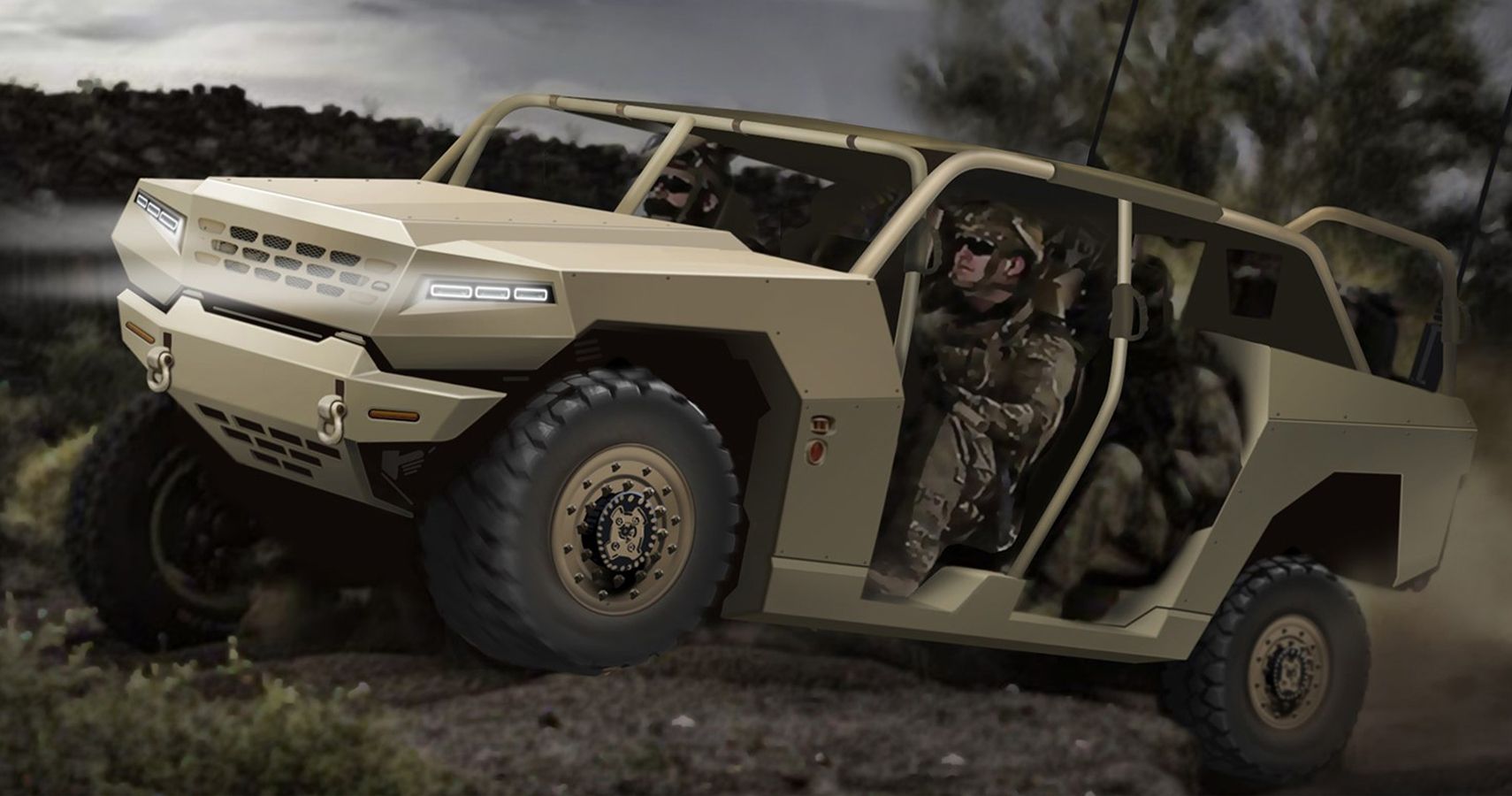 Kia Motors military vehicle