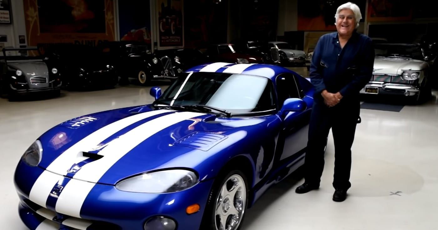Jay smiles next to his viper