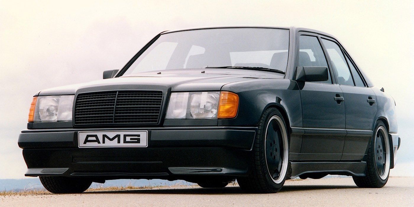 Black Mercedes AMG