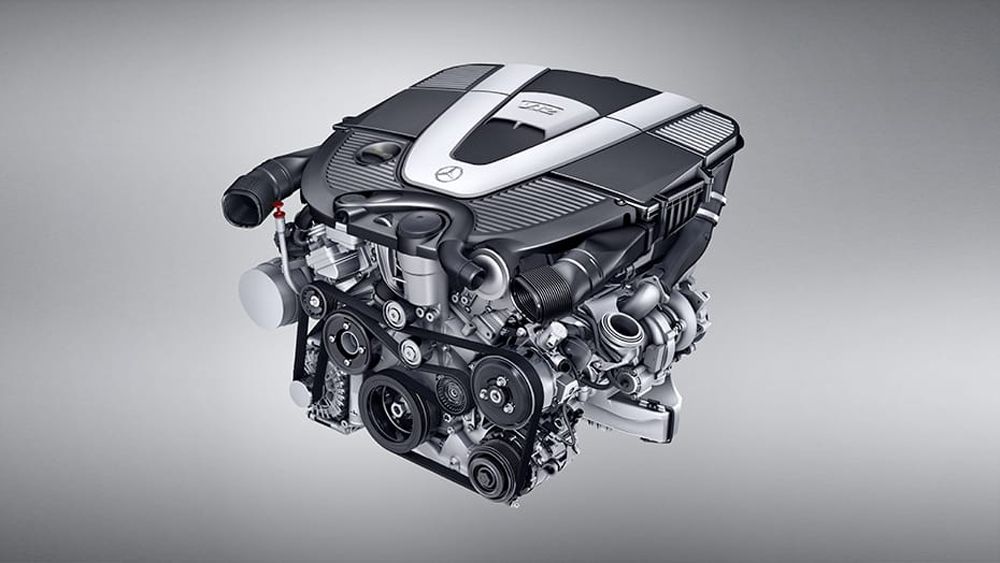 Mercedes-Benz S650 V12 engine