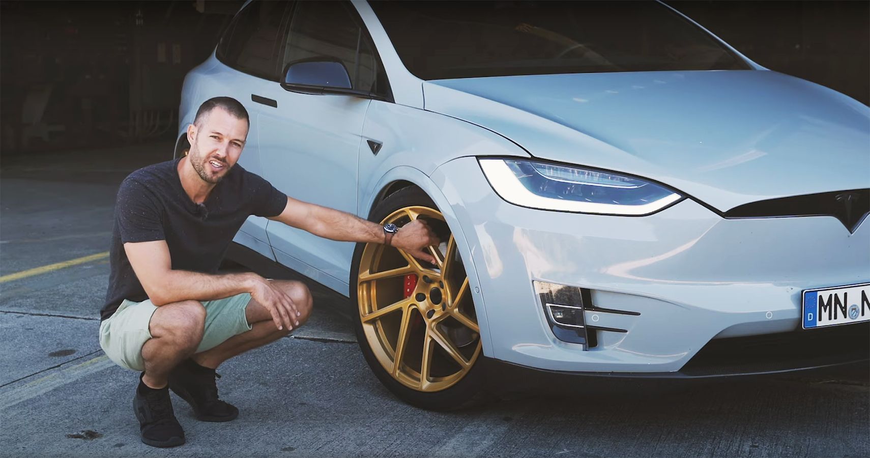 Novitec Tesla Model X aerodynamic wheels