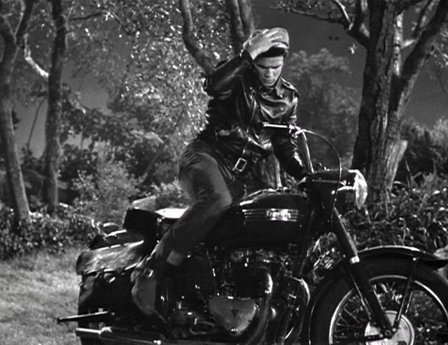 Marlon Brando and the Motorcycle from The Wild One