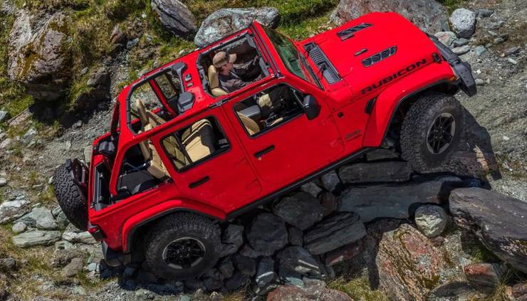 Jeep Rubicon Top Down Trail 2020