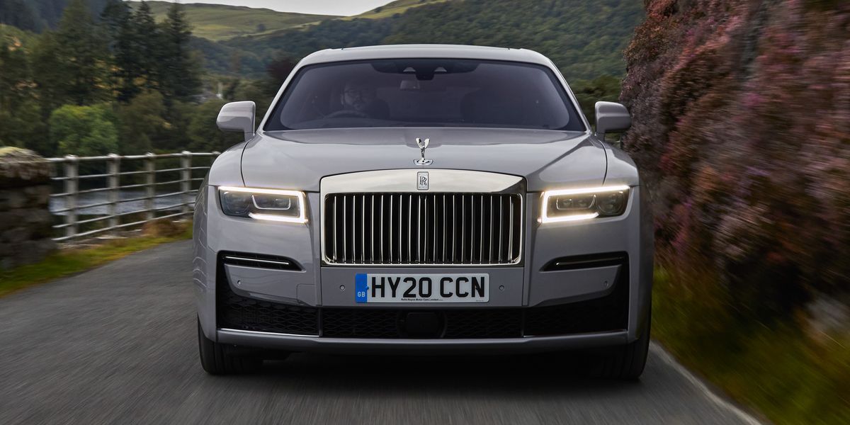 Rolls-Royce Ghost on the highway