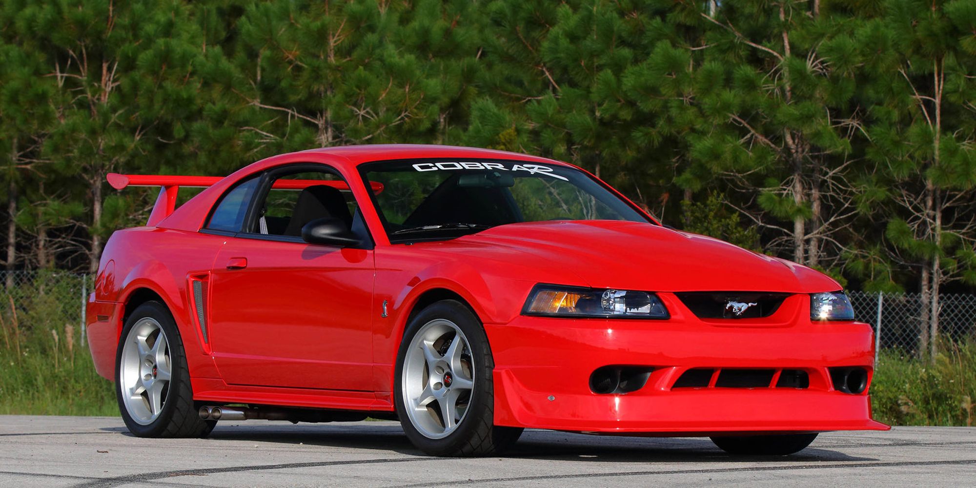 The front of the SVT Cobra