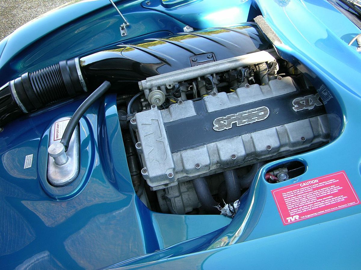 TVR Sagaris’ ‘Speed Six’ engine