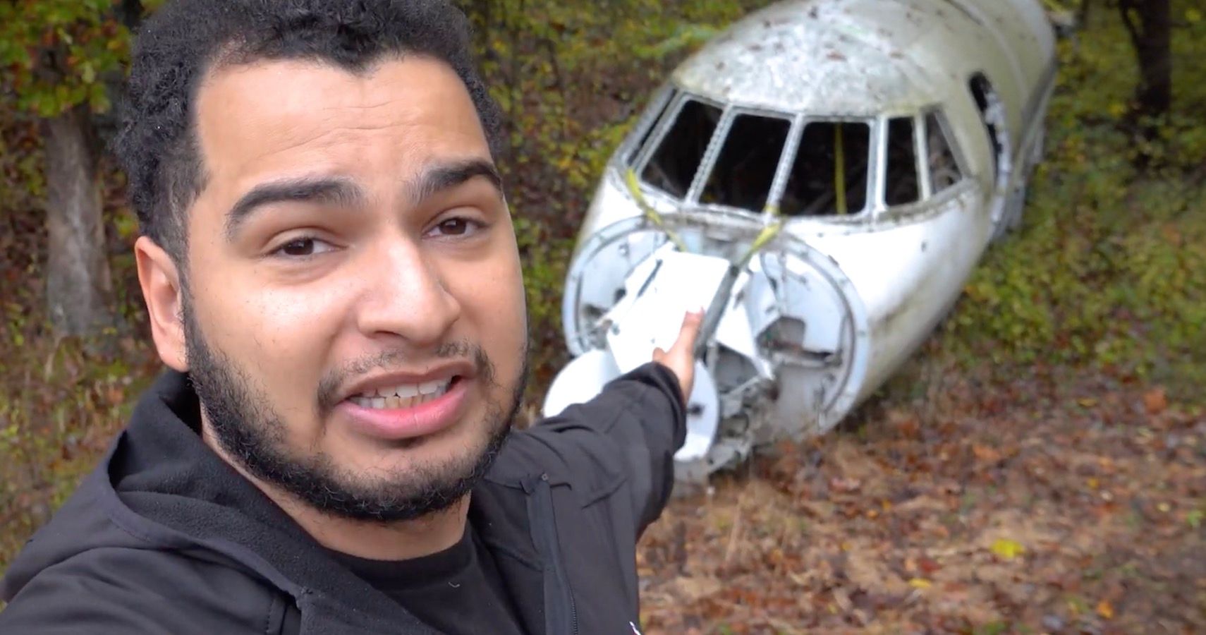 Tavarish Stumbles Upon Abandoned Private Jet In Middle Of Nowhere