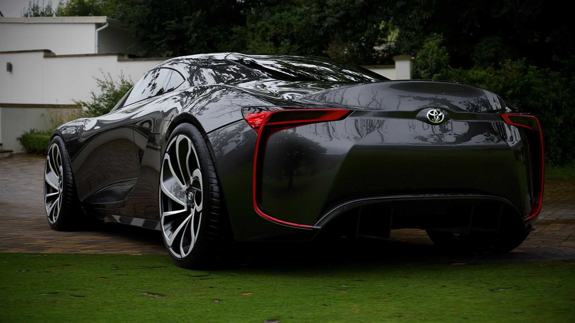 2024 Toyota MR2, rear view