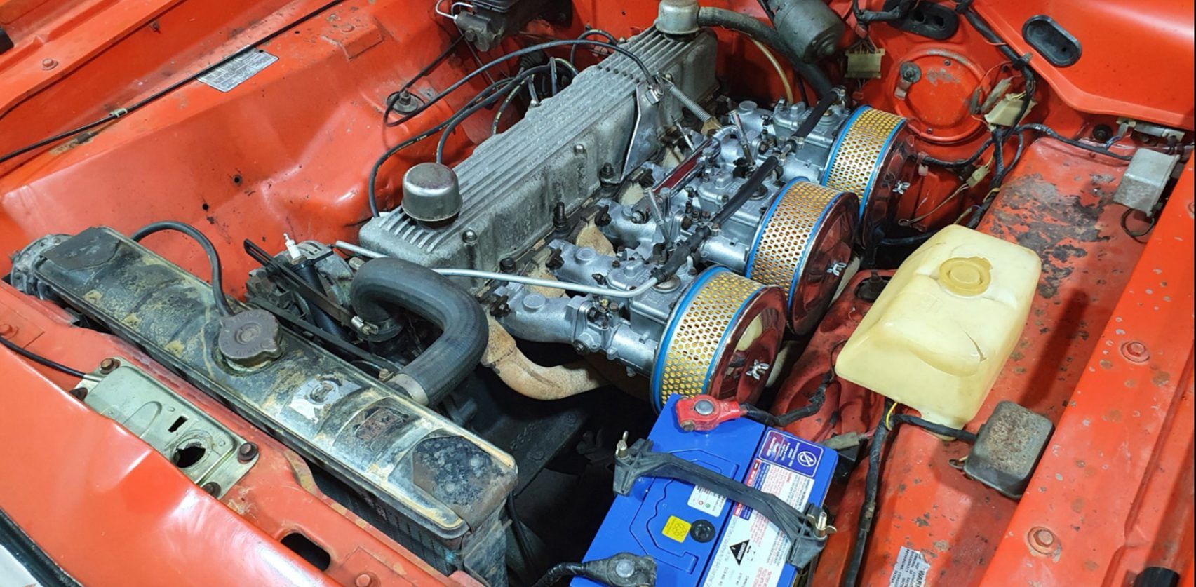 1972 Valiant Charger RT engine