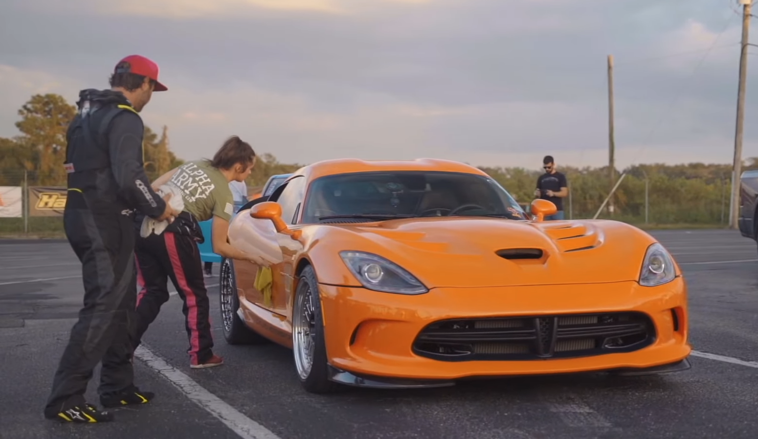 Feel A Rush Watching Four 2700HP Dodge Vipers Battle Some Amazing AWD