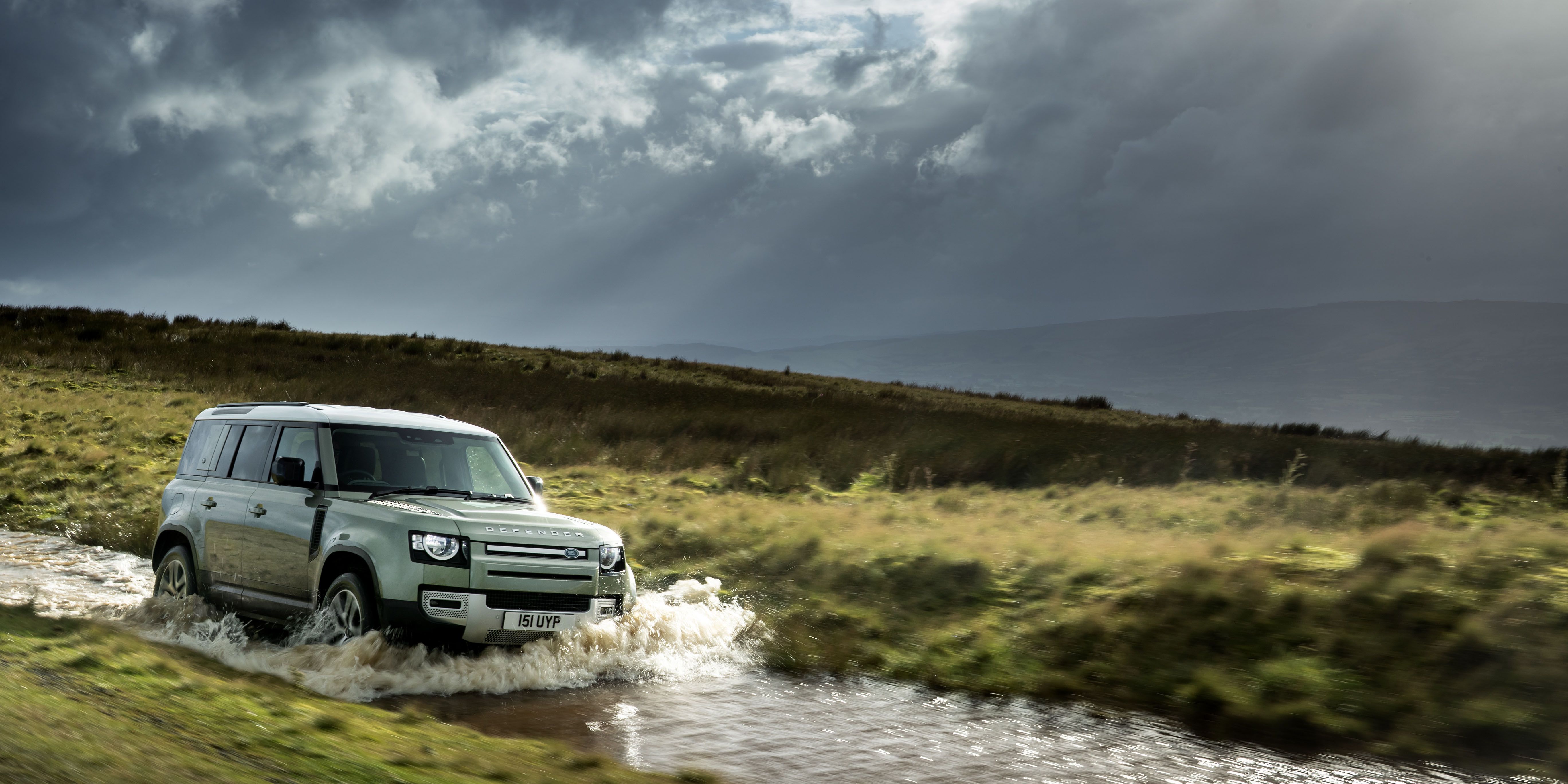 land rover defender water