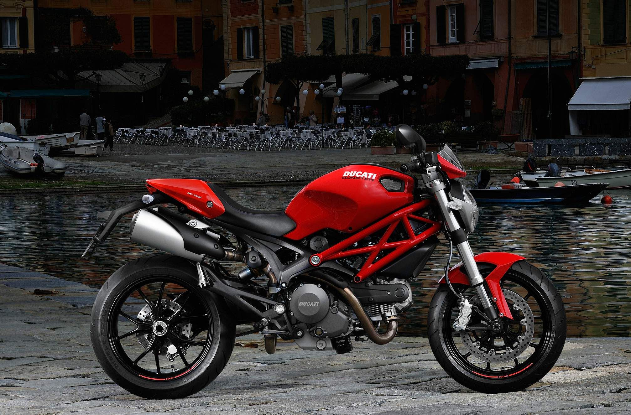 2010 Ducati Monster 796 side view