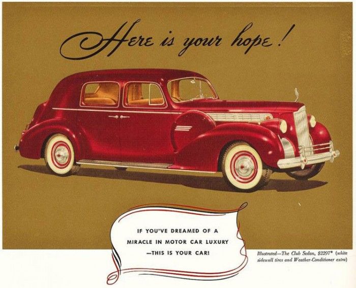 Packard air conditioning ad