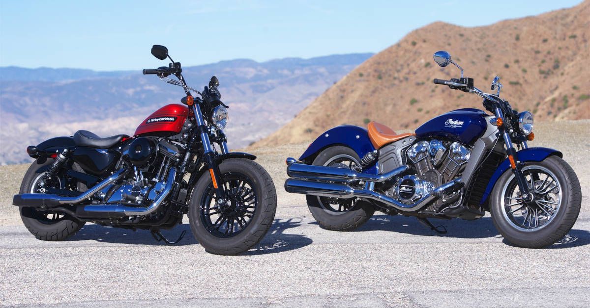Harley Sportster Indian Scout
